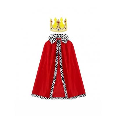 Halloween King Cape Costume Adult Children Masquerade Costume Shawl Christmas Cape Cape
