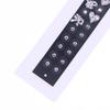 20Pcs/Sheet  Heart Bow  Ear Point Stickers Ear Pressure Stick Acupuncture Auricular Ear Stickers Massage