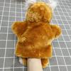 Plush Owl Hand Puppets Brown Baby Educational Toy Cute Finger Puppets  Kids