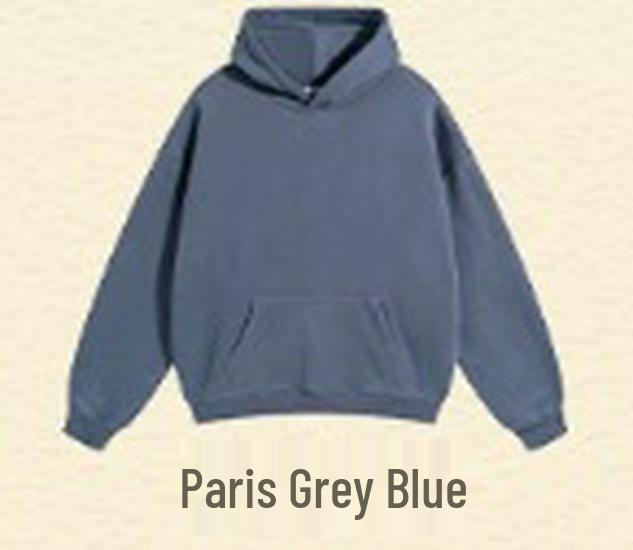 European & American Trendy Oversized Fleece-Lined Hooded Sweatshirt - Autumn/Winter Collection