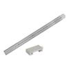 Square Steel Ruler Positioning Block Adjustable Marking Gauge Brass Angle Scriber Line  Measuring
