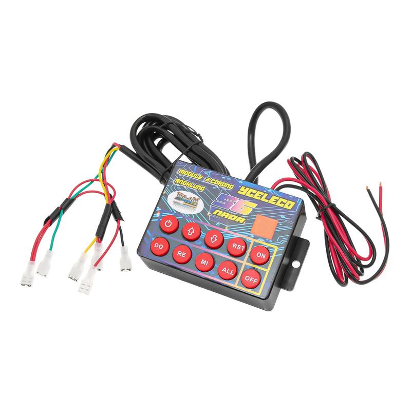 12V 24V Car Electronic Horn Controller 25 Tone 56 Tone Musical Controller Motorcycle Fit Car Truck Train Horn Sound Control Unit