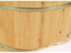 Cedar Wood Foot Bath Basin with Acupoint Massage - Household Wooden Soaking Bucket