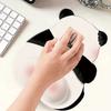 New Cute Anti-Slip Computer Office Advanced Induction Keyboard Hand Support Powder Farting Panda Mouse Pad Wrist Pad
