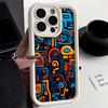 Phone Cover Case for iPhone 17 Pro Max 13 16 11 14 12 Pro 15 Plus 17e Air Colorful Pattern