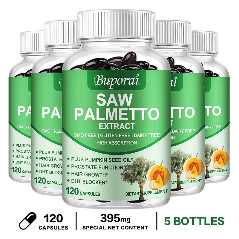 Buporai - Saw Palmetto Extract Capsules - Hair Health