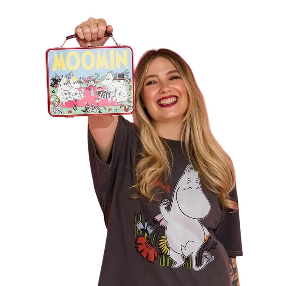 MOOMIN Metal Retro Lunch Box