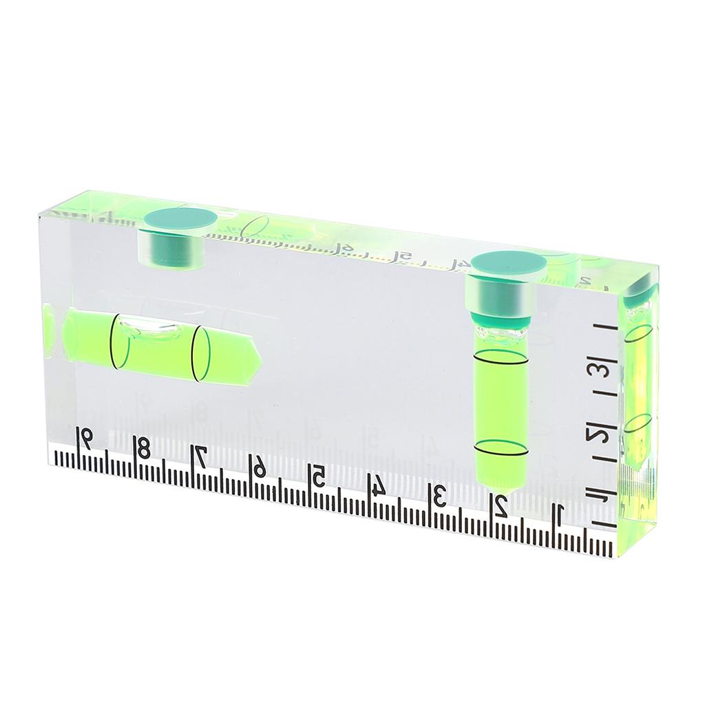 Wasserwaage Magnetisch Acryl Horizontal Vertikal Tragbar Taschenwasserwaage für Heimdekoration