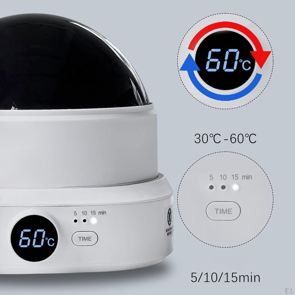 Nagellackentferner Maschine Einstellbare Temperatur Kunstwerkzeug Drei Timer Maniküre Einweichschale für