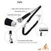 Seat Post Mounted Dog Exerciser Attachment for Bike Use with Metal Arm, Line Section and Joined Tether for Outdoor Exercise