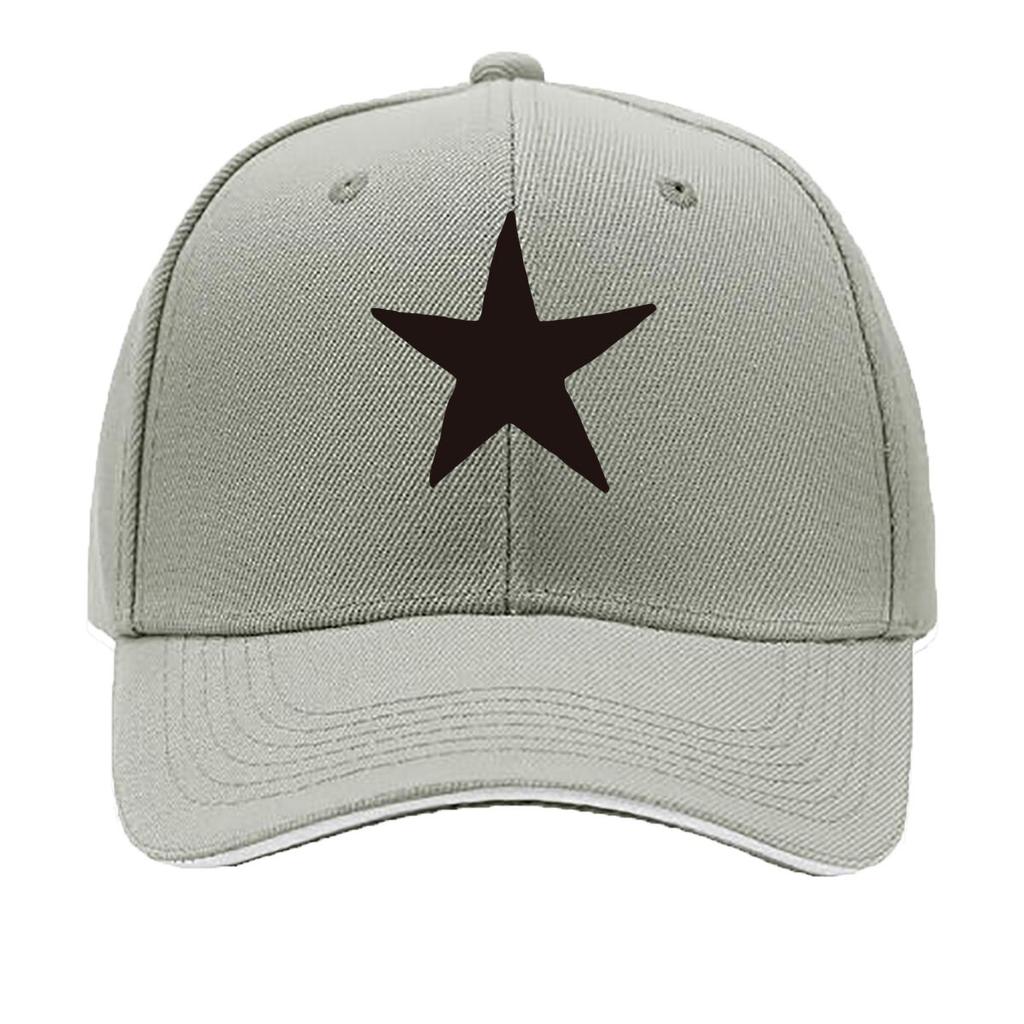 Black Pentagram Cap Unisex Baseball Hat FivePanel Hat Adjustable Size Suitable for Outdoor Acti Sandwich Baseball Cap