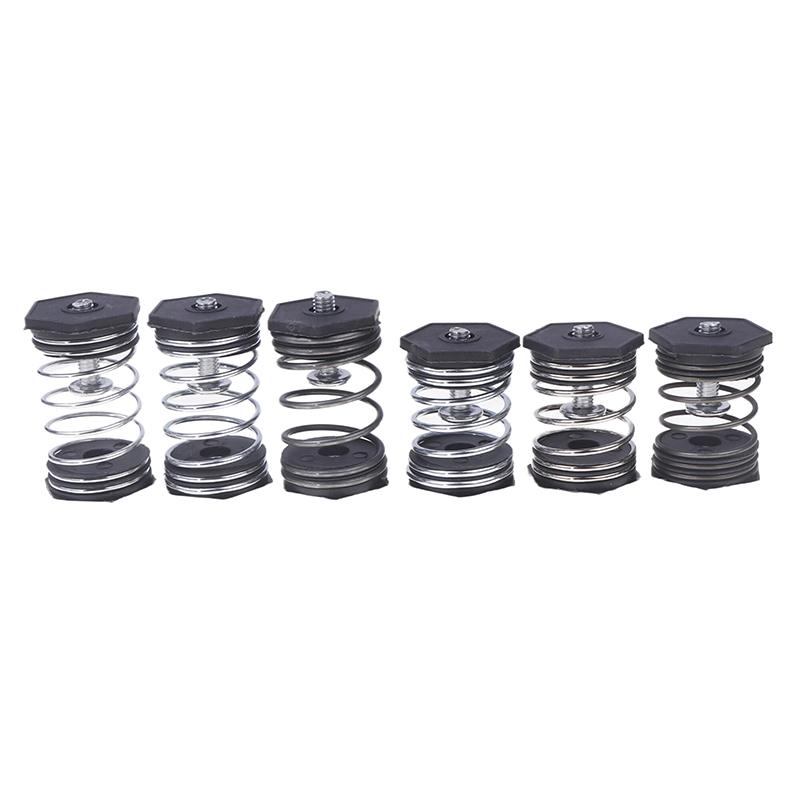 4 Pcs 40/50Mm Length Air Pump Shockproof Compression Spring Damping Spring Seat Oxygen Concentrator Shockproof M6 Spring Pads