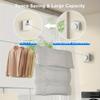 Einziehbare Wäscheleine Wäschetrockner Wandmontierter Kleiderbügel Badezimmer Wäscheständer Wäscheleine Außen Wäscheleine Kleiderbügel