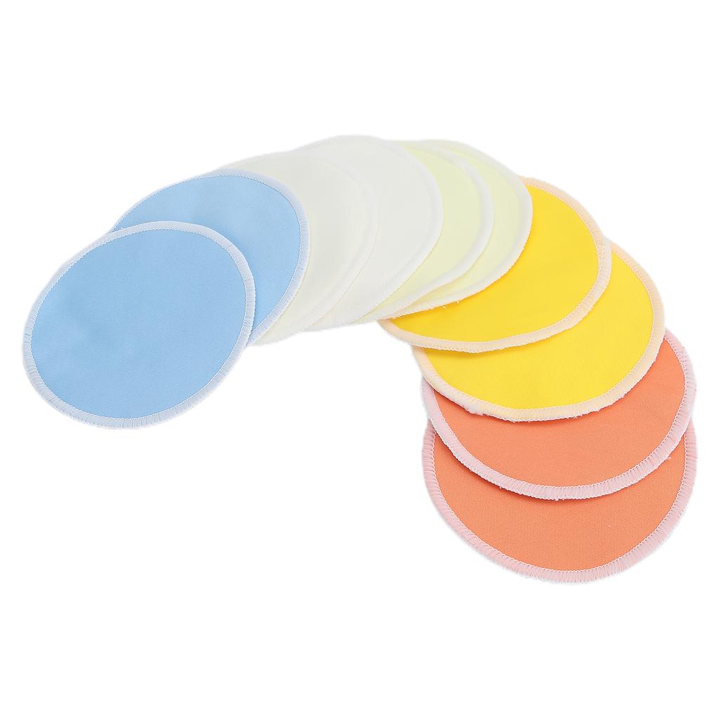 10pcs Washable Breastfeeding Pads Resuable Nursing Feeding Breast Pads for Maternity