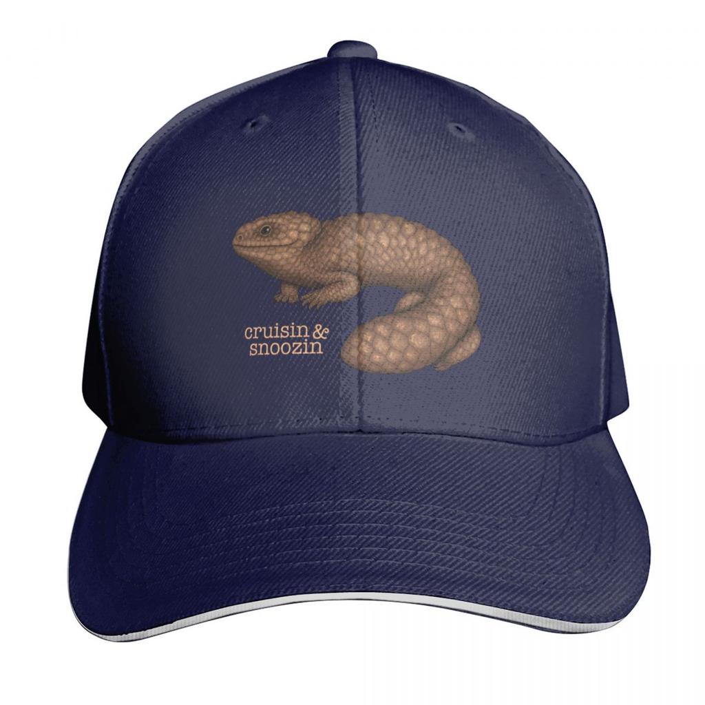 Shingleback Lizard Baseball Cap Hip Hop Derby Hat Fashion Beach Wild Ball Hat Trucker Hats For Unisex Womens