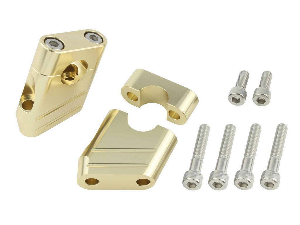 POSH 031052-12 Motorcycle Supplies Super Bike Position Bracket ZEPHYR400/750/1100 Champagne Gold
