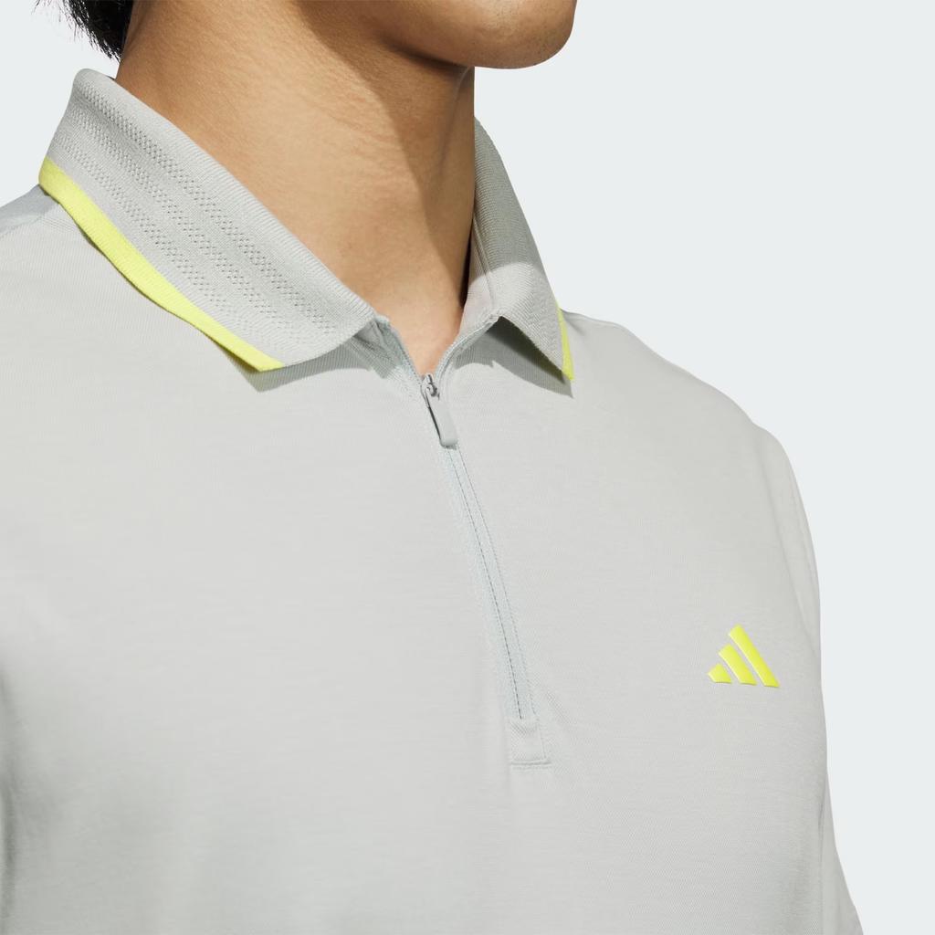 adidas Golf Comfortable Breathable Sports Casual Short Sleeve Polo Shirt Men Polo Shirts Light-Green JG1320