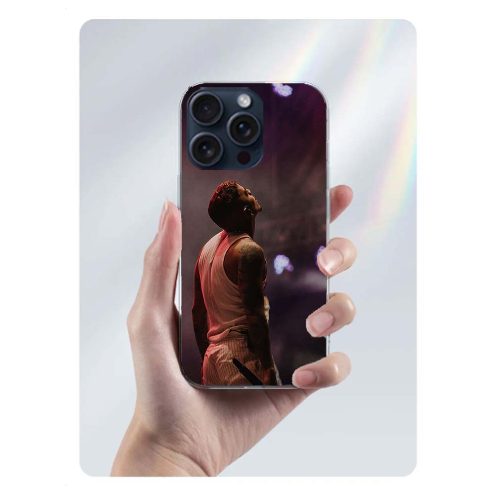 

Singer R-Rauw Alejandro Clear Phone Case For Iphone 17 Air 16 Pro Max 15 Pro 14 Plus 17E 16E 11 13 12 Mini Cover Cases Fundas Ce iPhone 16E