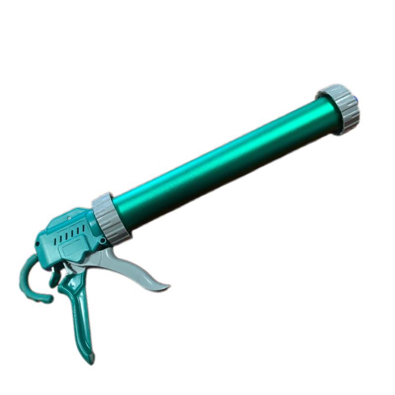 Shuangyuan Green Silicone Glue Gun (Caulking Gun) for Construction Home & Engineering-A1-Soft Type Convenient & Easy to Use