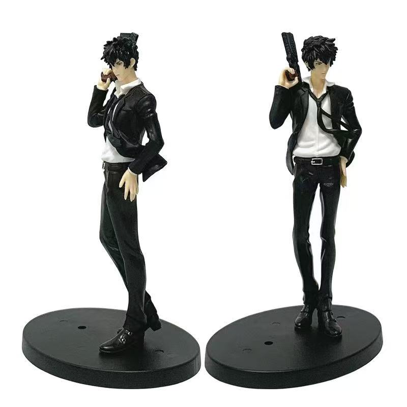 PSYCHO-PASS 18cm Makishima Shougo & Kougami Shin'ya Anime PVC Action Figure Cool Collectible Dolls Desk Ornament
