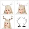 Y2k 90s Естетична Різдвяна Шпилька-Оленя для Жінки Милий Затискач для Хвоста