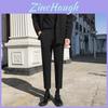 Business Casual Pants With Strech Fabric For Teen Men Fall