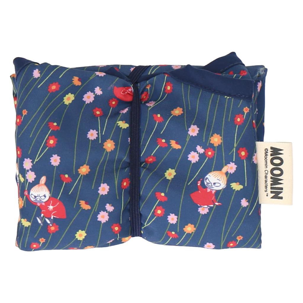 Moomin Unisex Folding Bag 28602502 Eco Bag Little My 28602502B Navy [B] Approx. 42.5cm W x 30cm H x 18cm D