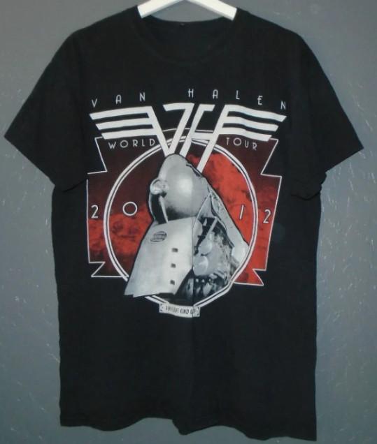 

VAN HALEN Concert T-Shirt VTG 2012 A Different Kind of Truth Band Tour Tee Unisex T-Shirt XXXXL