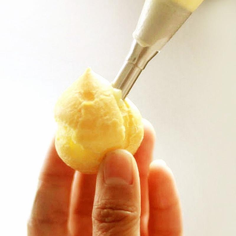 

2 шт./набор насадок для глазури, насадки для десерта, крема, масла, кекса, наполнителя 2pcs