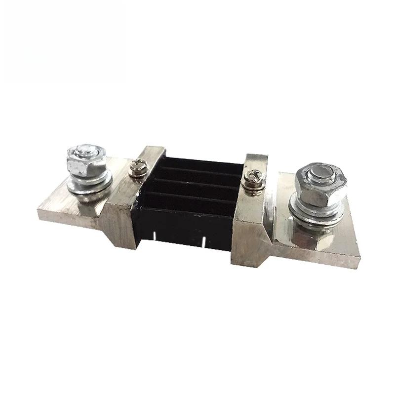 1Pcs Grade A FL-2 Shunt 60A 75A 100A 150A 200A 250A 300A 400A 500A 75mV Welding Machine Brass Resistor DC Shunts
