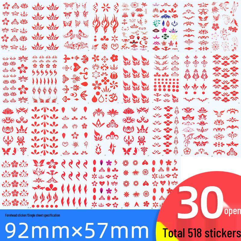 

Sticker Girl Children s Dress-Up & Rewards Transparent Stickers Set – Cute Cartoon & Polka Dot Designs