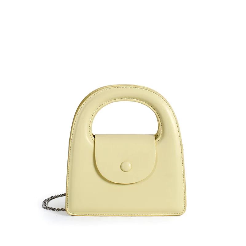 Sweet Fresh Chain Bag for Women Handheld Designer Crossbody Shoulder Handbag