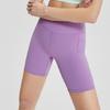 Saucony Solid High Waist Sports Shorts Women shorts Magenta Purple SC1239136-1