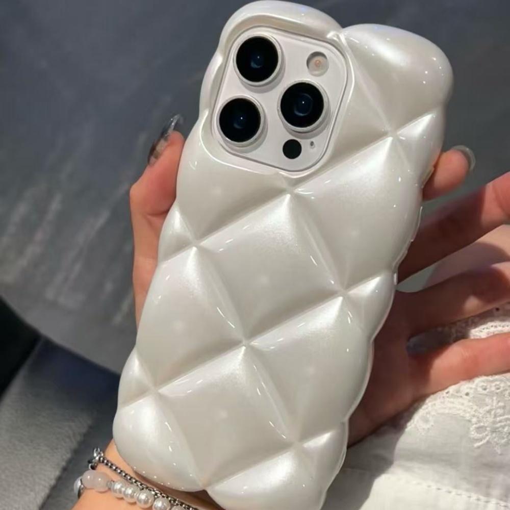 ins ветреная девушка блестящий трехмерный бриллиант подходит для чехла для мобильного телефона Apple 16 iphone15promax маленький свежий 14 противоударный 13 продвинутое ощущение 12 iPhone 15