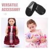 1 Pair Of Miniature Shoes For Dolls Play Shoes Baby Shoes Cute Miniature Shoes Fun Shoes Flats Shoes Simulat