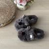Fashion Winter Womens Cotton Slippers Cartoon Dog Couple Non-Slip Warm Indoor Home Slippers Plush Fluffy Comfortable Floor Slippers