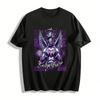 Resilience Broken Heart Winged Figure Graphic Print Crew Neck Tee Pure Cotton T-shirt