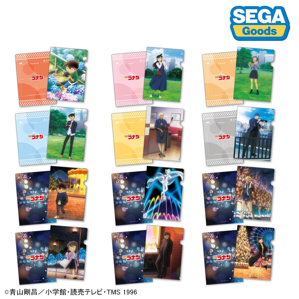 Detective Conan Visual Art Clear File BOX Vol.4