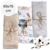 Babyu, Muslin Hypoallergenic Large Soft Diapers 3 Pieces 80x70 Cm