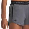 Under Armour Techplay Up Fashion Comfortable Trendy Simple Mid Waist Sports Shorts Women shorts Gray 1389882-025