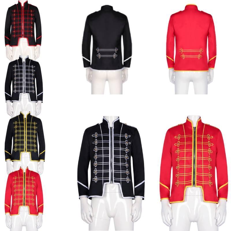 Europäisch Und Amerikanisch Halloween Weihnachten Mittelalterlicher Palast Prinz Steampunk Gothic Jacke