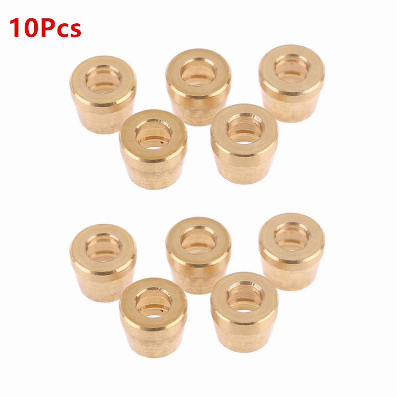 50Pcs/10Pcs/5/1Pc Durable Olive Inserts AN3 Hose End Hose Connector Metal Fitting for Brake System Motorbike Modification Tools