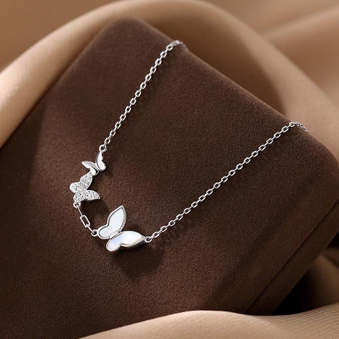 Butterfly Bracelet Female Light Luxury Girlfriend Gift Fritillary Fresh and Sweet Versatile Niche Design Jewelry Birthday Gift