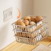 Waterproof 304 Stainless Steel Drainage Basket Large Capacity Metal Wire Basket  Countertop