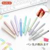 Shuttle Art Highlighter Smoky Solid Fluorescent Fluorescent Light Retractable Gel with Clear for Marking Convenient Storage Pens, Colors, 12-Color