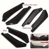Two-piece Universal Car Bumper Lip Diffuser Split Spoiler Scraper Protector, Rear Corner Rear Spoiler Modification