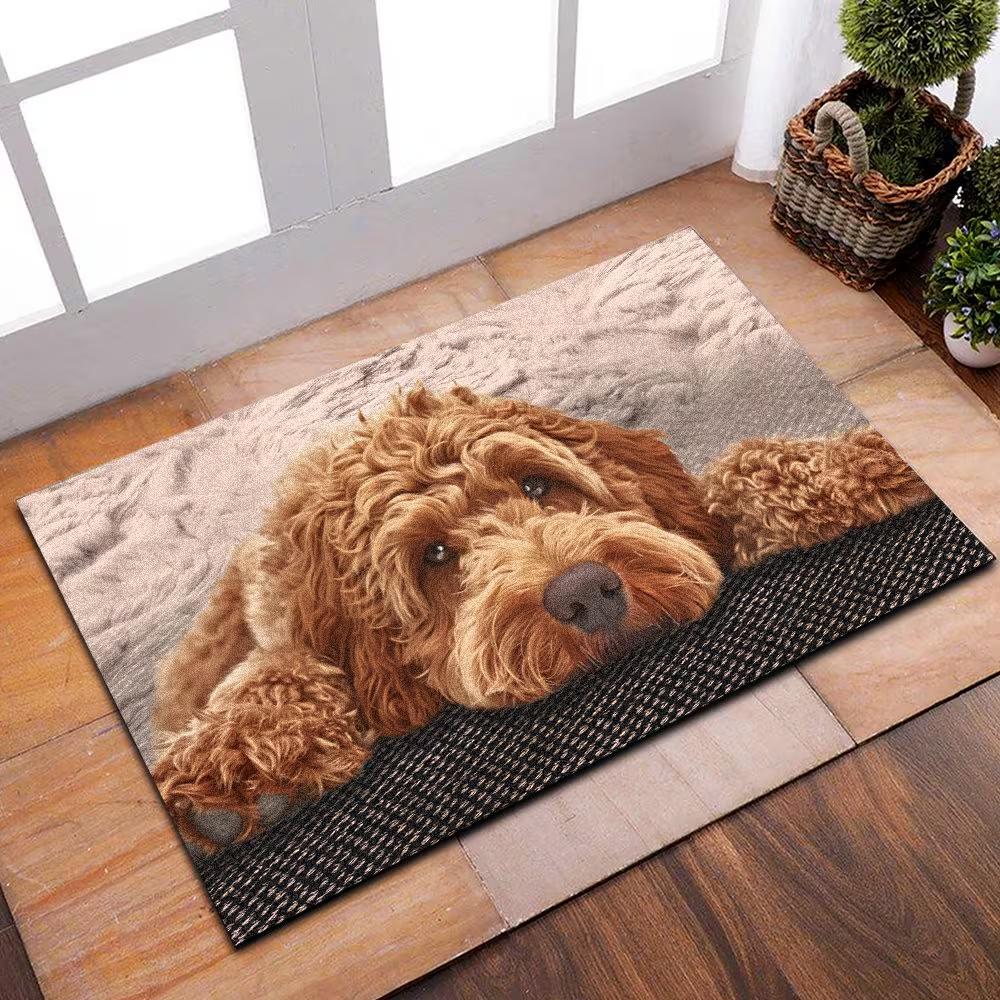 Goldendoodle Doormat Goldendoodle Rug Goldendoodle Dog Stack Up Cute Goldendoodle Mat Dog Mom Gifts Dog Lovers Gift Dog Doormat 40cm x 60cm