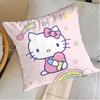 Christmas Decorations For Home Decor Items Kawaii H-Hellokittyes Decorative Cushion Cover 45X45 Cushions Covers Sleeping Pillows