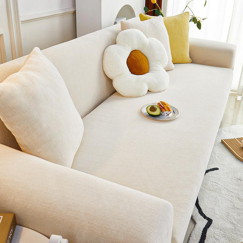 Chenille Four Seasons Universal Sofa Cover Sets All-Inclusive Universal Sofa Cover Cushion Cover Towel