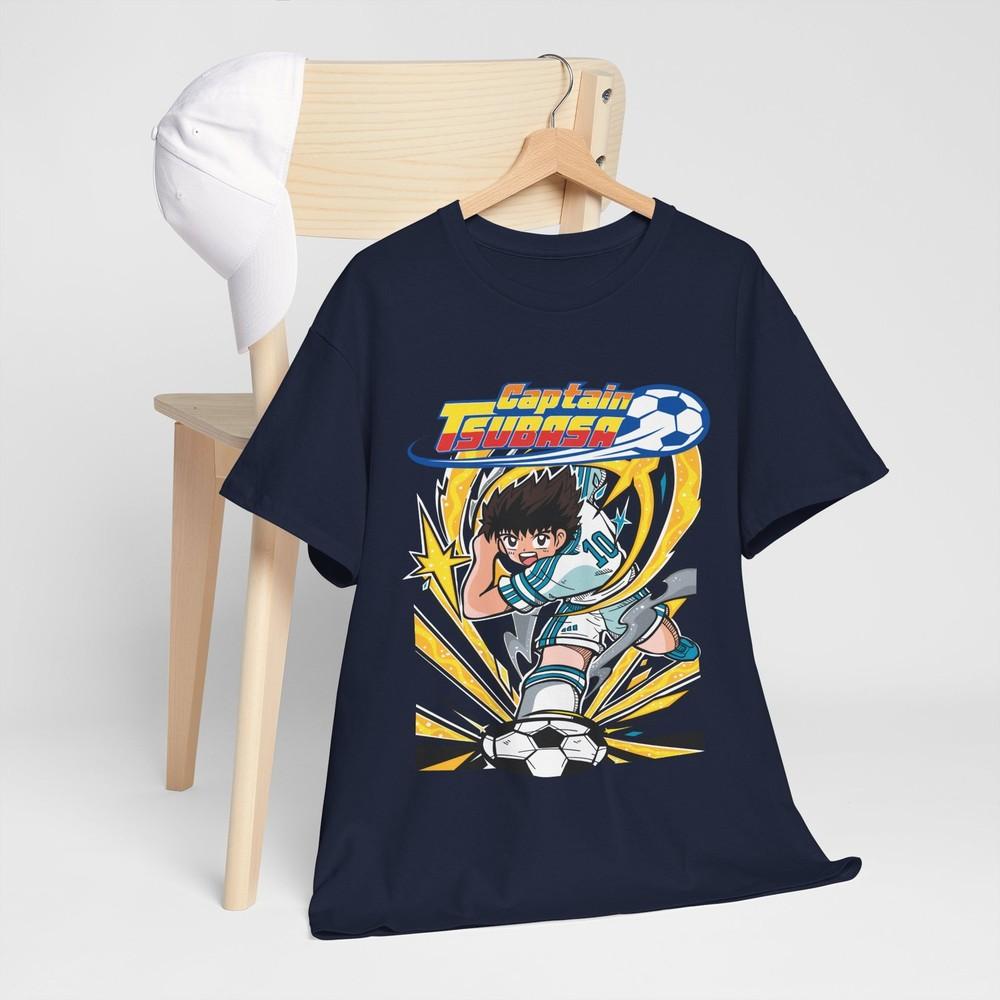 Kojiro Hyuga Tshirt Captain Tsubasa Anime Football Unisexga Mark Landers Toho S